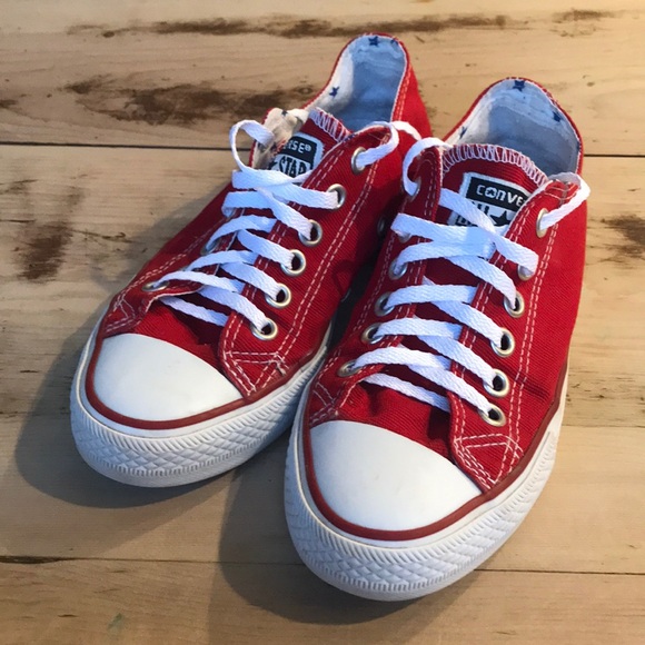 Converse Shoes - Red Converse Sneakers